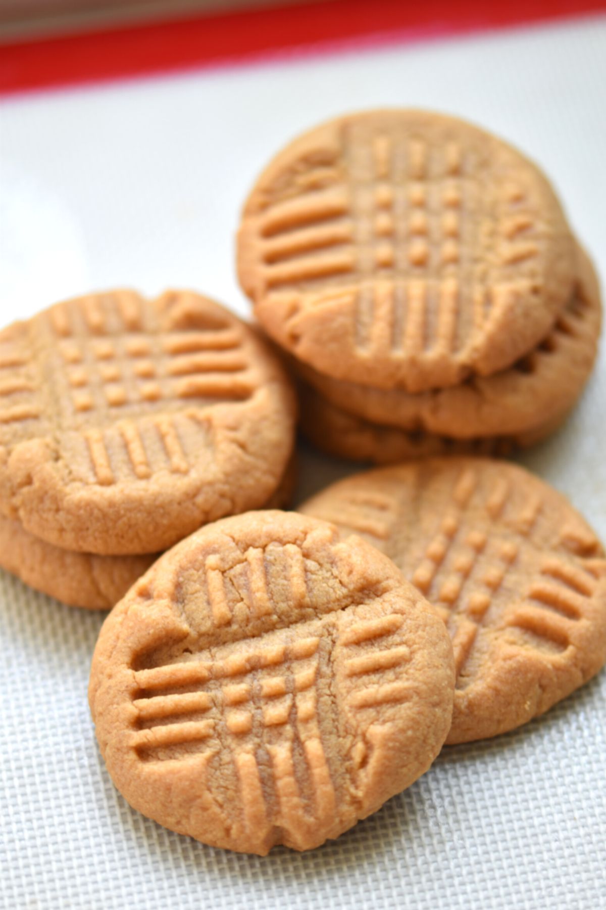 3 Ingredients Peanut Butter Cookies Full Kitchen Recipes