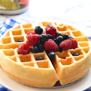 quick and easy waffle recipe