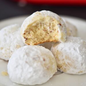almond snowball cookies