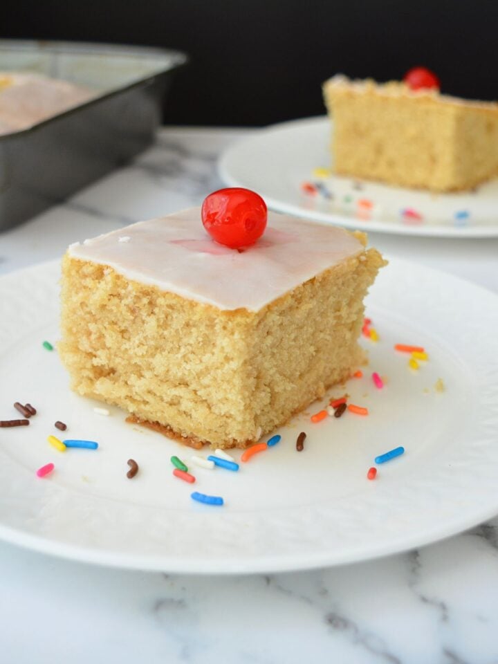 Vanilla cake without eggs, milk, butterone pan recipe Full Kitchen