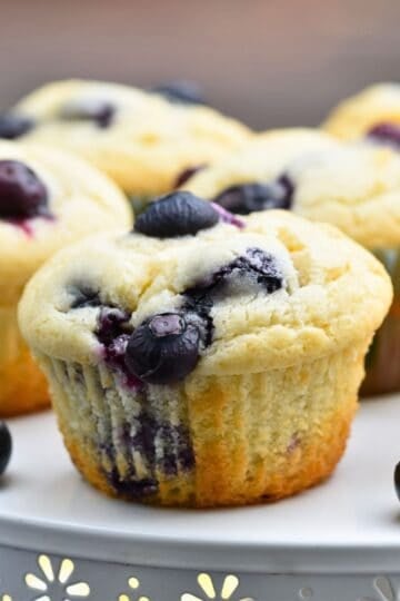 blueberry cream cheese muffins