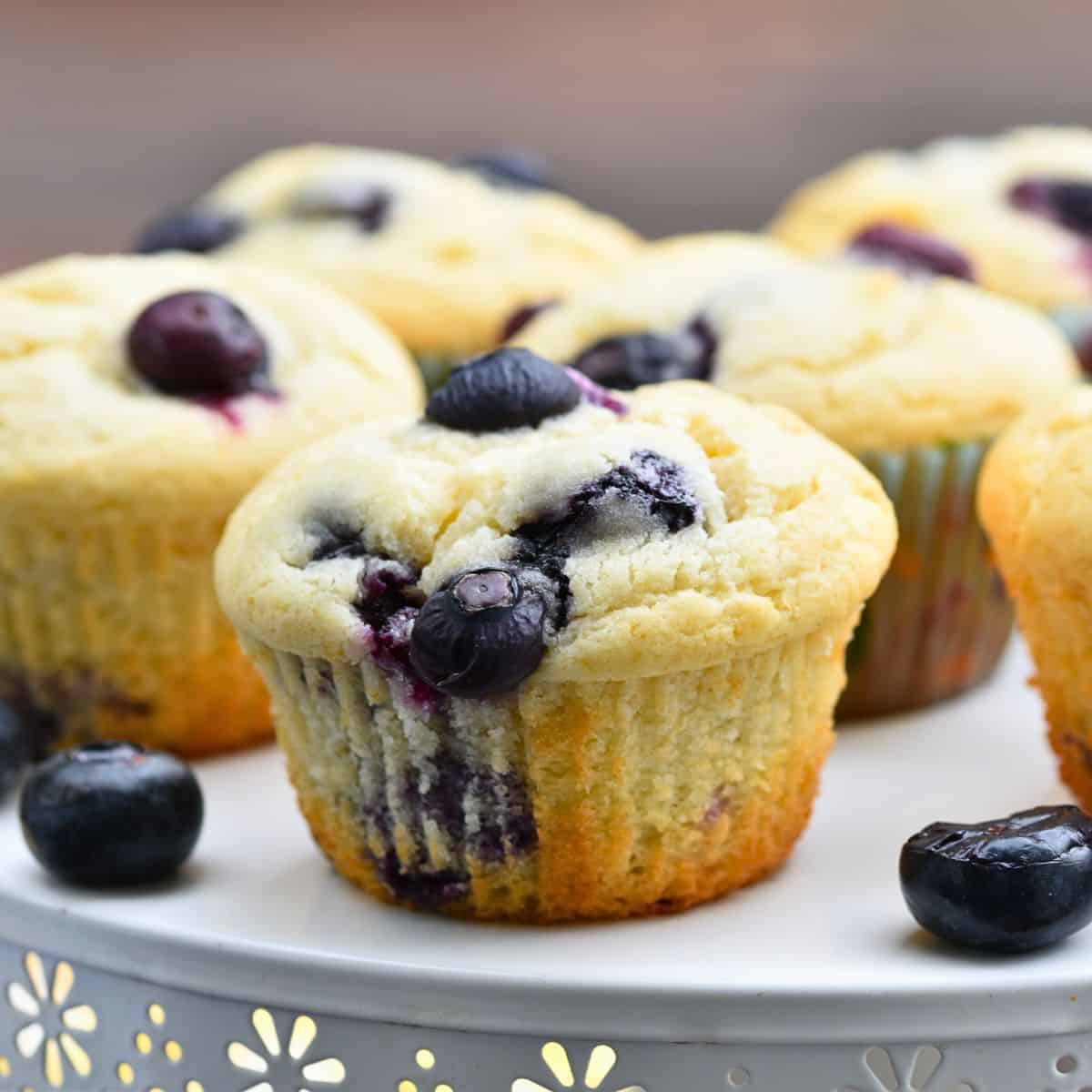 blueberry cream cheese muffins