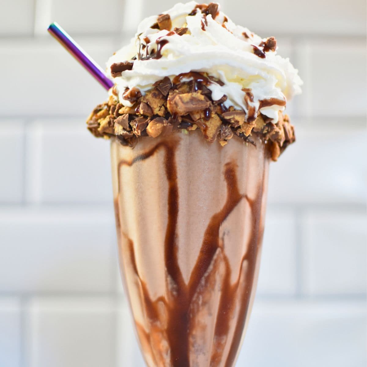Peanut Butter Chocolate Milkshake