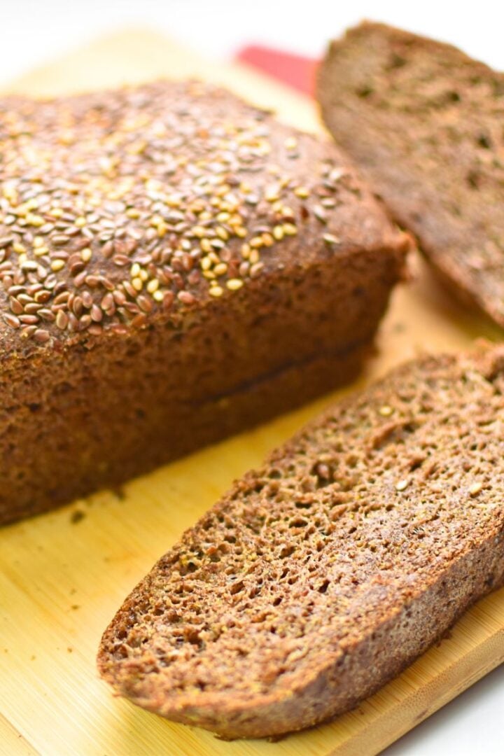 3 ingredients gluten and dairy free bread