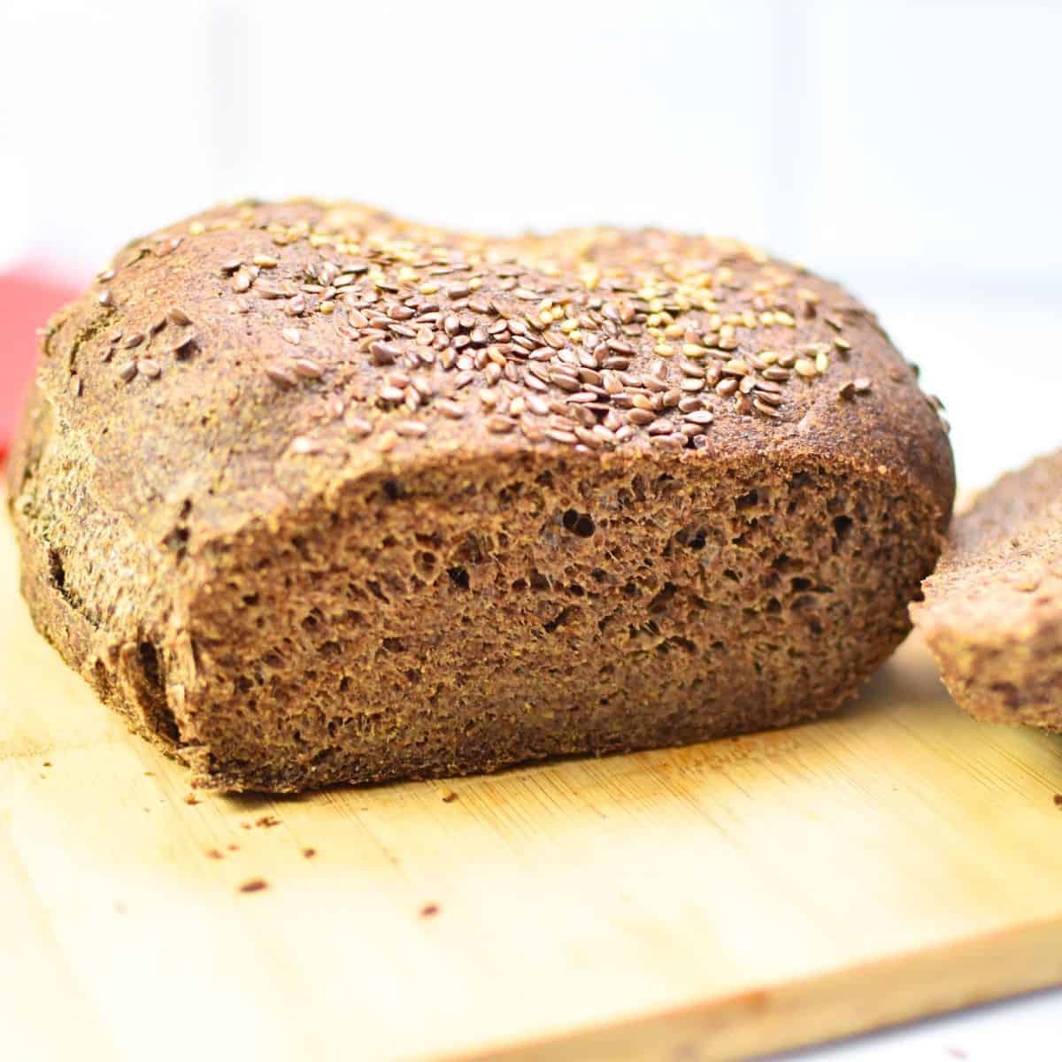 3 ingredients gluten and dairy free bread