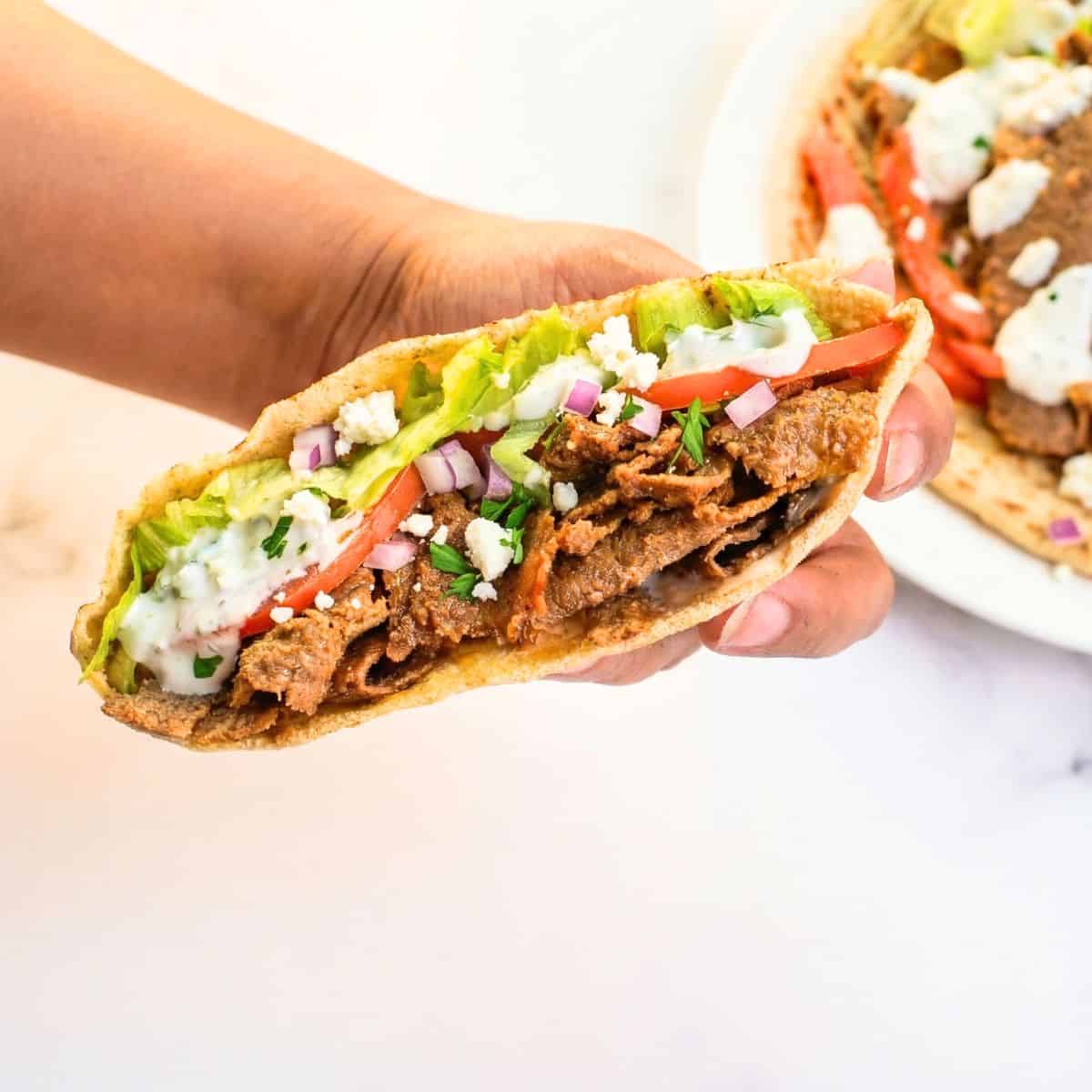 HOMEMADE DONER KEBAB (VIRAL)