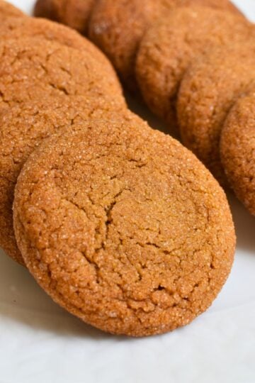 old fashioned ginger snap cookies
