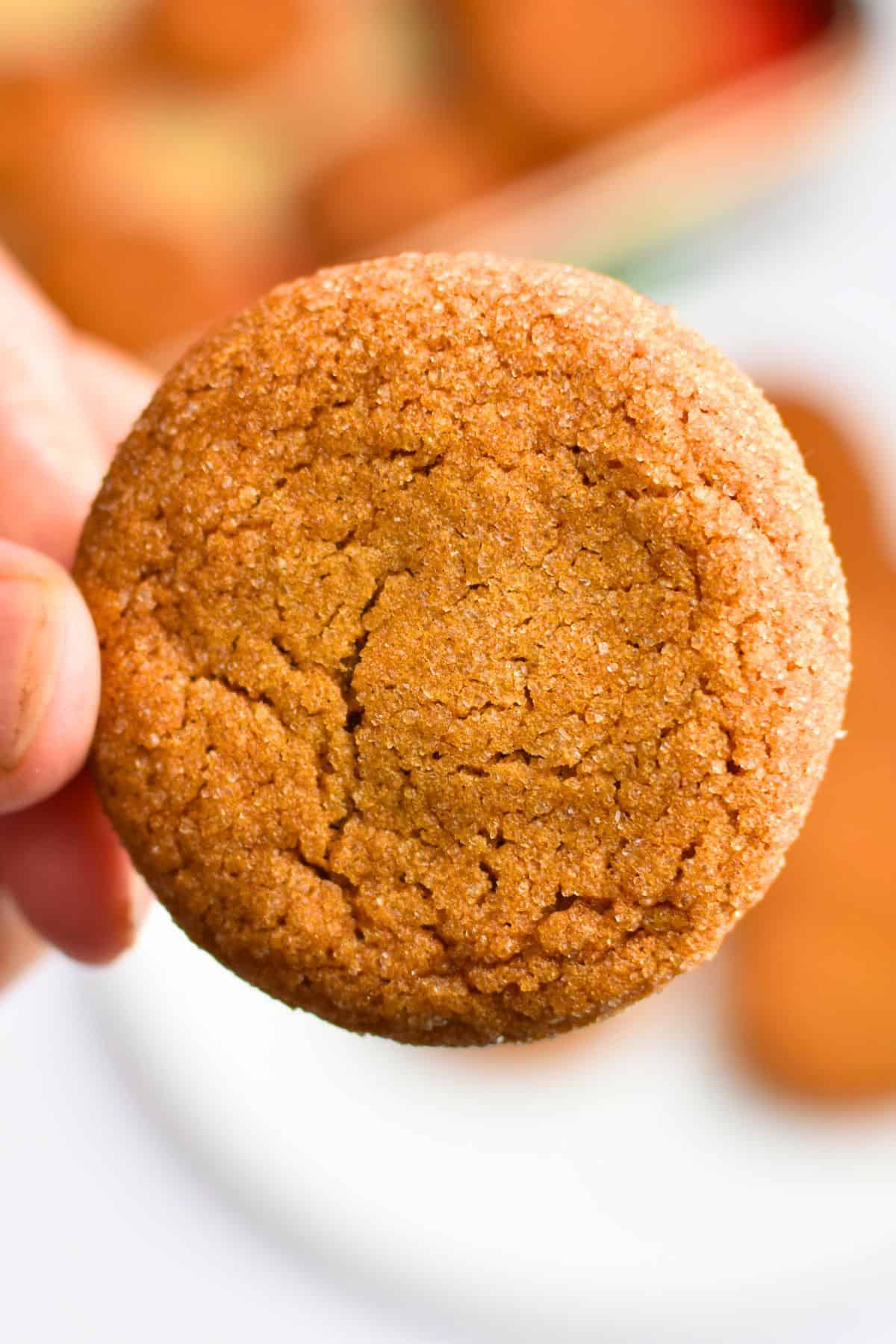 old fashioned ginger snap cookies